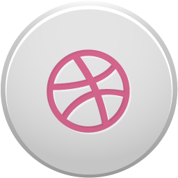 Dribbble Hover Icon 256x256 png